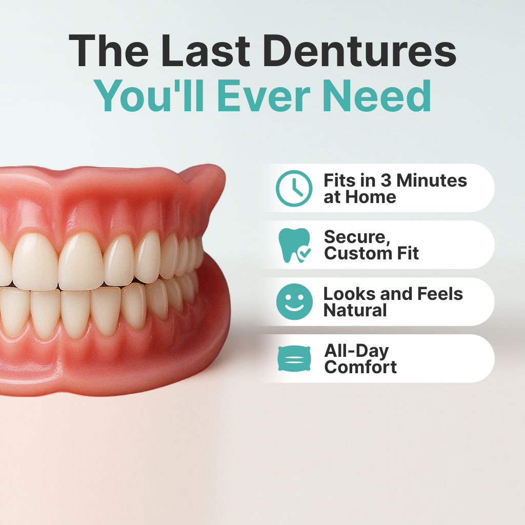 【OFFICIAL STORE】Medazy™ Custom-Fit Full Functional Dentures✨